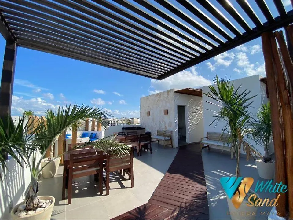 Sunset Rooftop W Pool Apartment Close 5Ta Av Beach Playa del Carmen Mexico