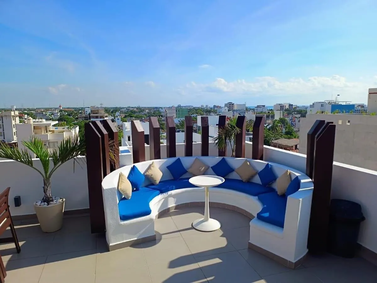 Sunset Rooftop W Pool Apartment Close 5Ta Av Beach Playa del Carmen